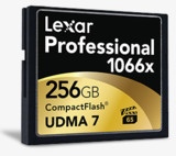  Lexar Professional 1066x Compact Flash da 256 GB | Osservatorio Digitale